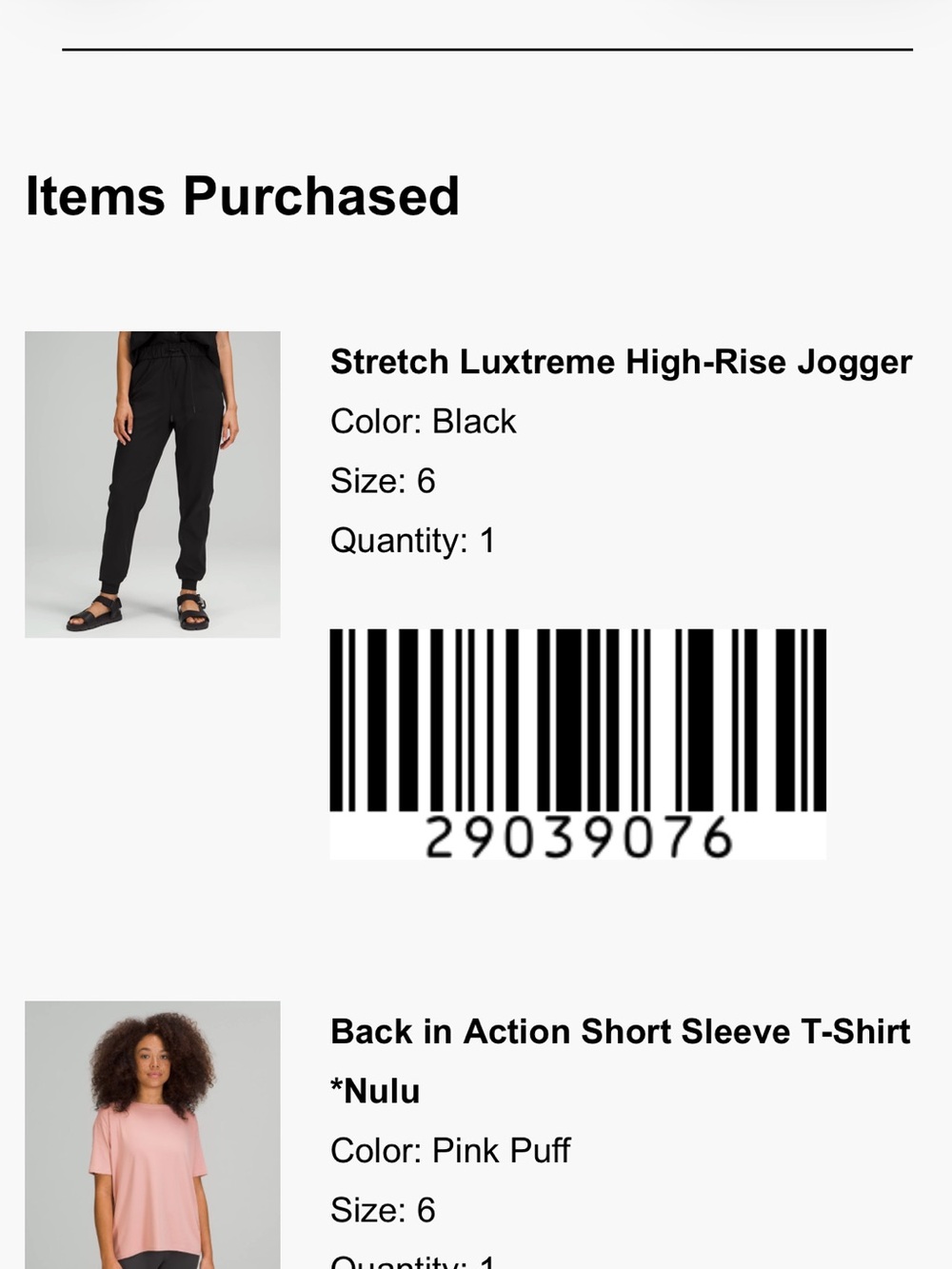 lululemon athletica Stretch Luxtreme High-Rise Jogger - Black size 6